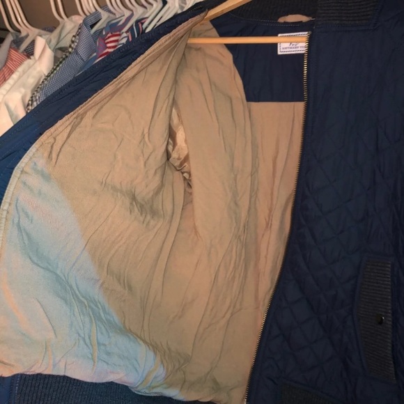 Southern Tide Bomber Jacket Mens Size Medium - Picture 4 of 4